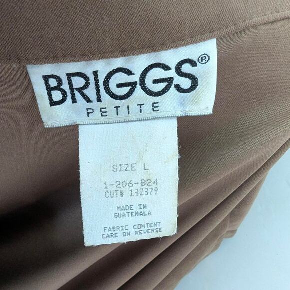 Brown blazer jacket with button - Picture 4 of 4